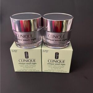 Clinique Smart Night Lot of 2